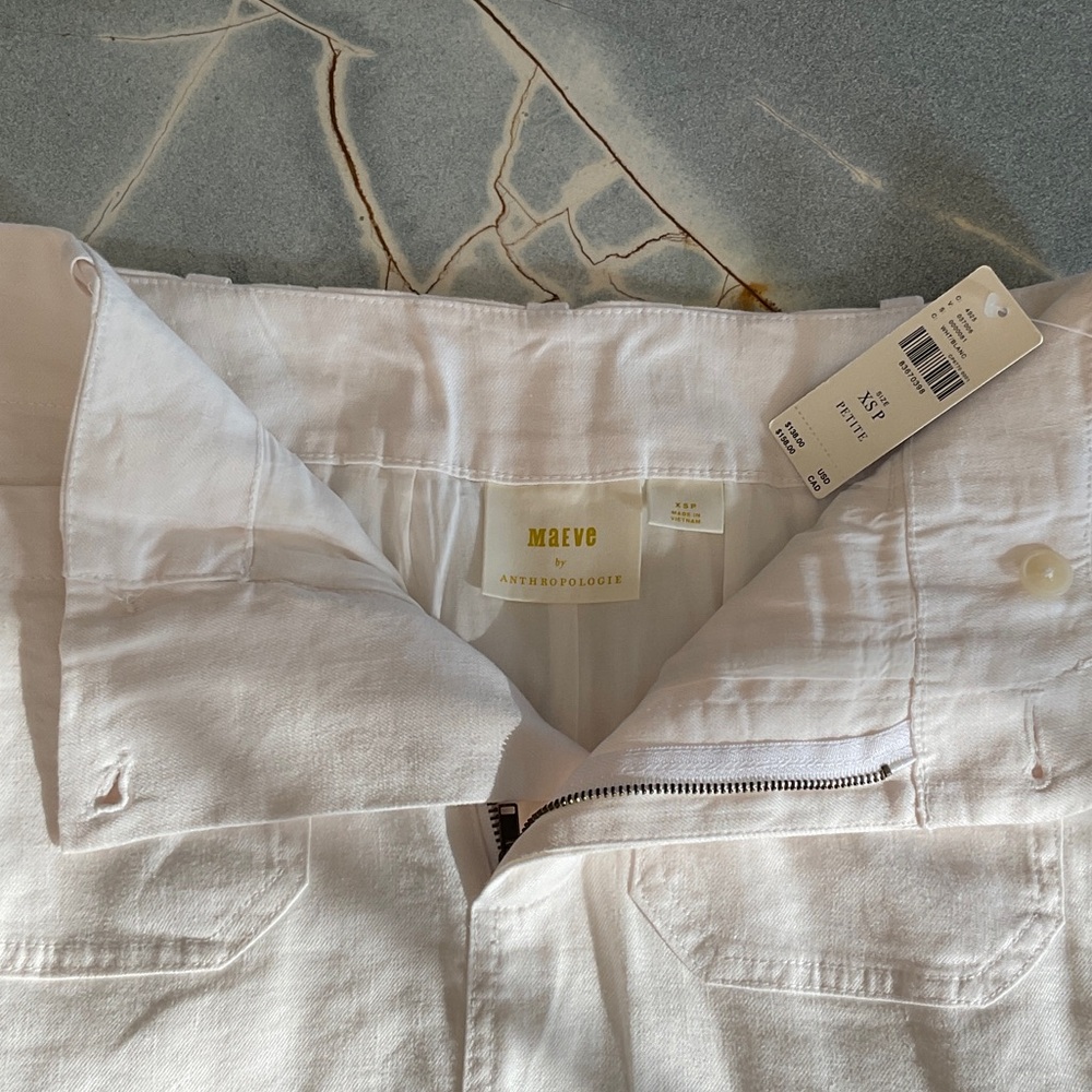 NWT Maeve Colette Cream Long Pencil Skirt - Picture 6 of 9